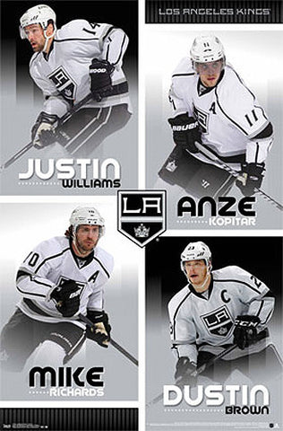 Los Angeles Kings "Fearsome Four" (Williams, Kopitar, Richards, Brown) - Costacos 2013