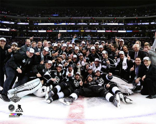 L.A. Kings Stanley Cup 2014 "Celebration on Ice" Commemorative Poster Print - Photofile