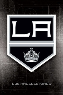 Los Angeles Kings NHL Hockey Official Team Logo Poster - Trends International