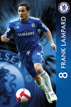 Frank Lampard "Breakout" Chelsea FC Poster - GB 2009