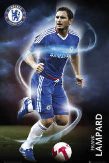 Frank Lampard "Cyclone" Chelsea FC Soccer Poster - GB Eye 2010