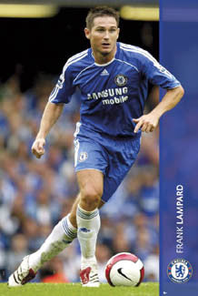 Frank Lampard "Action" Chelsea FC Poster - GB Posters 2006