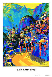 Lance Armstrong "The Climbers" (2005) Tour de France Cycling Poster Print - Malcolm Farley