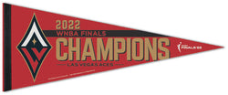 Las Vegas Aces 2022 WNBA Champions Official Premium Felt Commemorative Pennant - Wincraft