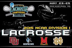 NCAA Lacrosse Championships 2015 Official Event Poster - ProGraphs