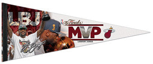 LeBron James 2012 NBA Finals MVP Premium Felt Collector's Pennant - Wincraft