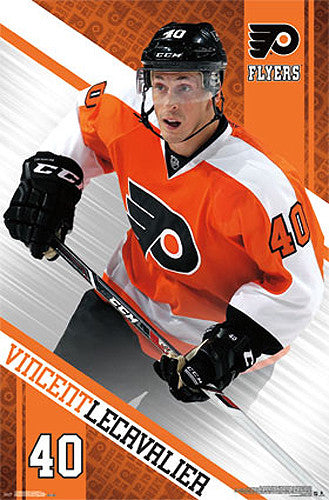 Vincent Lecavalier "Action" Philadelphia Flyers NHL Hockey Poster - Costacos 2013