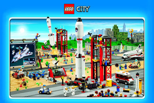 Lego City Space Center Poster - Pyramid International