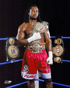 Lennox Lewis "Undisputed" (2000) Boxing Champion Poster Print - Photofile 16x20