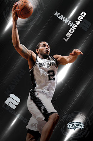 Kawhi Leonard "Silver Star" San Antonio Spurs Official NBA Wall POSTER - Trends Int'l.