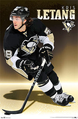 Kris Letang "Superstar" Pittsburgh Penguins NHL Action Poster - Costacos 2013