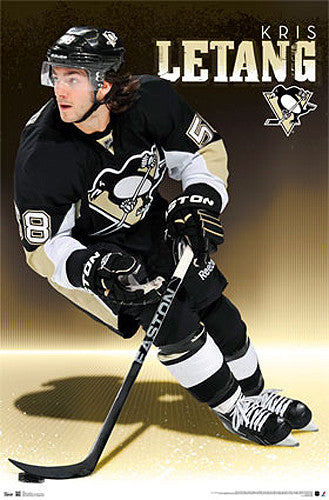 Kris Letang Pittsburgh Penguins 35.75'' x 24.25'' Framed Player Poster