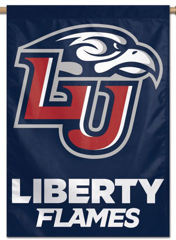 Liberty University Flames NCAA Premium 28x40 Wall Banner - Wincraft Inc.