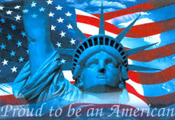 "Proud to be an American" - Image Source 2001