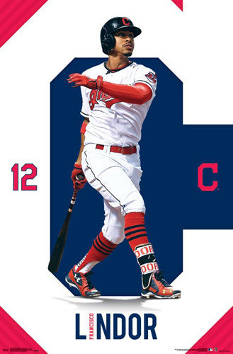 Manny Ramirez Action Cleveland Indians Poster (1996) - Starline
