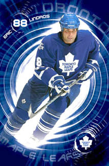 Eric Lindros "Big Blue" Toronto Maple Leafs Poster - Costacos 2005