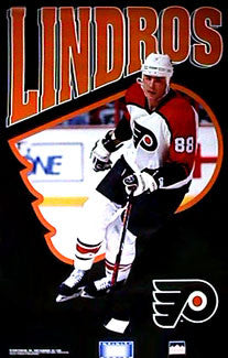 Men's 2022-23 Philadelphia Flyers Eric Lindros Home Premier Jersey