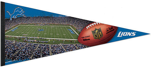 Detroit Lions "Gameday" Ford Field EXTRA-LARGE Premium Pennant - Wincraft Inc.