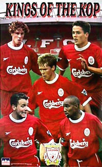 Liverpool "Kings of the Kop" Collage - Starline Inc.