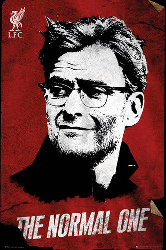 Jurgen Klopp "The Normal One" Liverpool FC Manager Official EPL Football Poster - GB Eye 2016/17