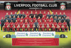 Liverpool FC 2011/12 Official Team Portrait Poster - GB Eye (UK)