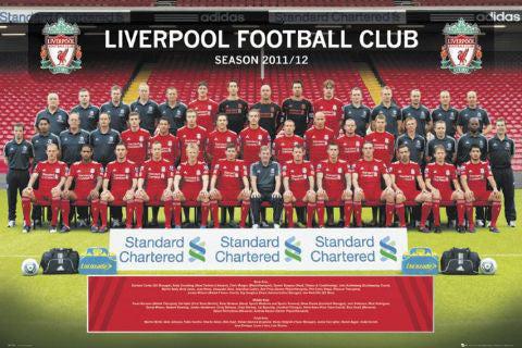 Liverpool FC 2011/12 Official Team Portrait Poster - GB Eye (UK)