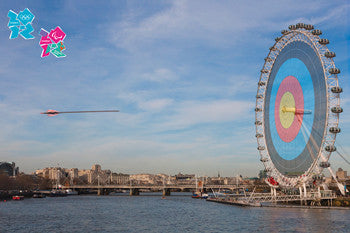 London 2012 Olympics "On Target" Official Poster - Pyramid UK