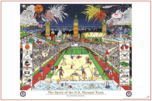 2012 London Olympic Games Posters – Sports Poster Warehouse