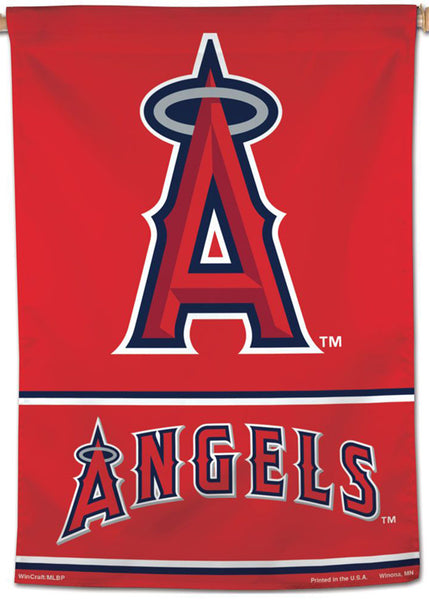 Los Angeles Angels Official MLB Team Logo Collection Premium 28x40 Wall Banner - Wincraft Inc.