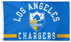 Los Angeles Chargers AFL 1961-73 Throwback Style Deluxe 3'x5' Flag - Wincraft Inc.