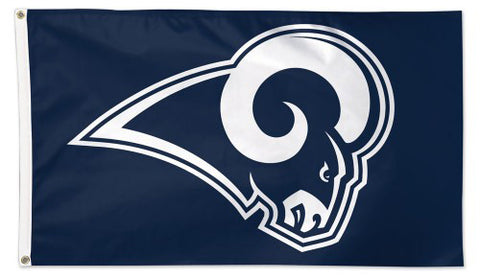 Los Angeles Rams Charging-Ram Logo-Style Giant NFL Football Deluxe 3'x5' FLAG - Wincraft