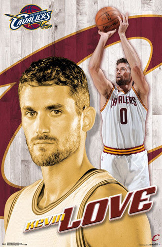 Kevin Love "Superstar" Cleveland Cavaliers Official NBA Poster - Trends International