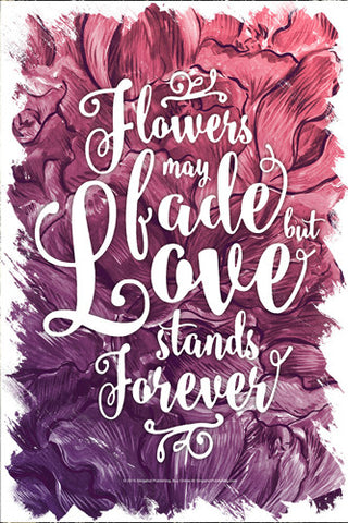 Love Stands Forever Inspirational Poster - Slingshot
