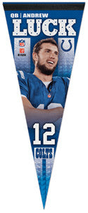 Andrew Luck "Arrival" Indy Colts Premium Felt Pennant - Wincraft 2012