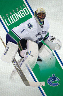 Roberto Luongo "Action" Vancouver Canucks Poster - Costacos Sports 2010