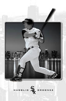 Magglio Ordonez "Chicago Classic" Chicago White Sox Poster - Costacos 2003
