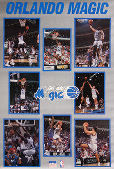  AZHOU Penny Hardaway Poster American Basketball 9
