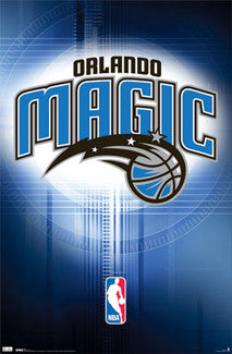 Orlando Magic Official NBA Basketball Team Logo Poster - Costacos Sports
