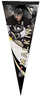 Evgeni Malkin "Action" Pittsburgh Penguins Premium Felt Pennant L.E. /2,009 - Wincraft Inc.