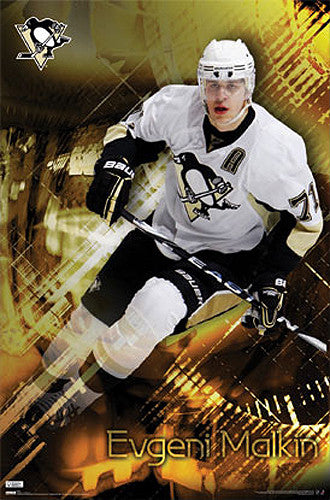 Evgeni Malkin "Superstar" Pittsburgh Penguins Poster - Costacos 2010