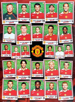 Manchester United FC "Snapshots 2004/05" Official EPL Football Soccer Poster - GB Posters