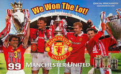 Manchester United "We Won The Lot" Treble Winners 1999 Commemorative Poster - Starline Inc.