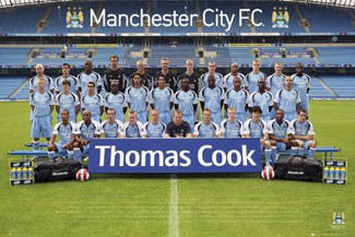 Manchester City FC Official Team Portrait 2006/07