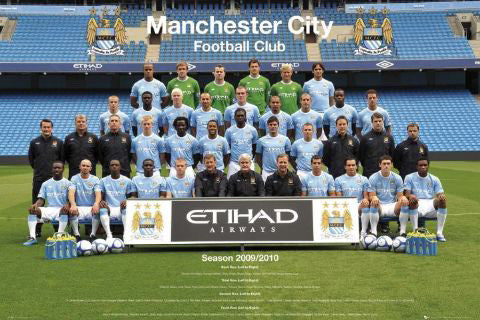 Manchester City FC Official Team Portrait 2009/10 - GB Eye