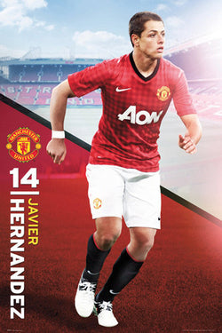 Javier Hernandez "Chicharito Action" Manchester United Poster - GB Eye (UK) 2012