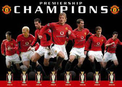 Manchester United "Eight Trophies" - GB Posters 2003