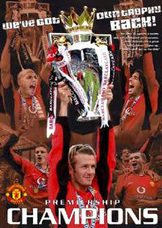 Manchester United "Champions 2003" - GB Posters