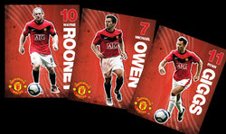 COMBO: Manchester United 2009/10 Superstars Trio - GB Eye