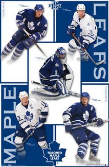 Toronto Maple Leafs "Superstars 2007" Poster (Sundin, Tucker, Kaberle, +) - Costacos Sports