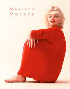 Marilyn Monroe "Red Sweater" Classic Fashion Poster - Milton H. Greene